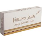 Virginia Slims Luxury Lights 120s Box of 10 packs